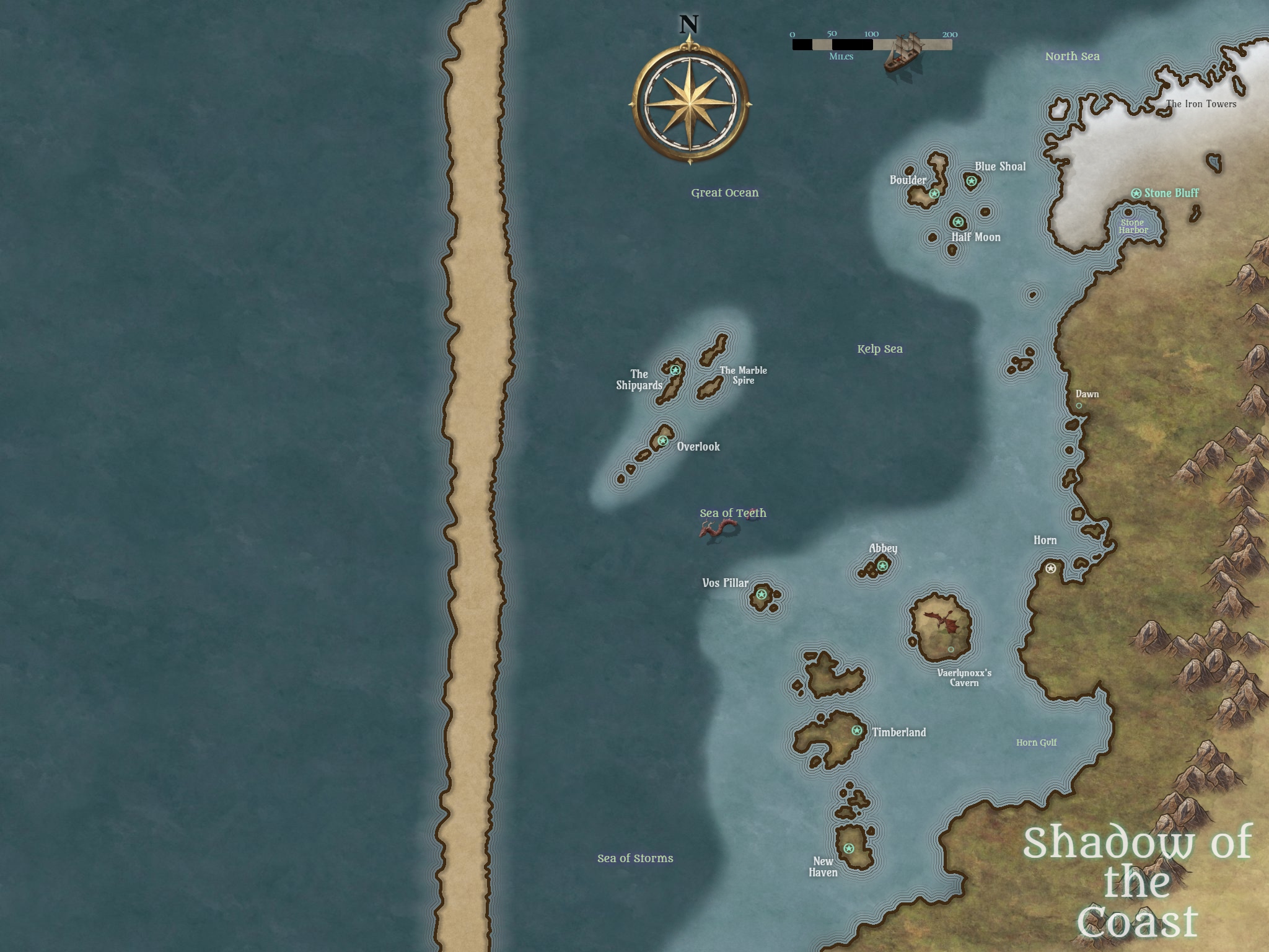 Shadow Shore Shadow of the Coast Campaign Setting | GM Binder