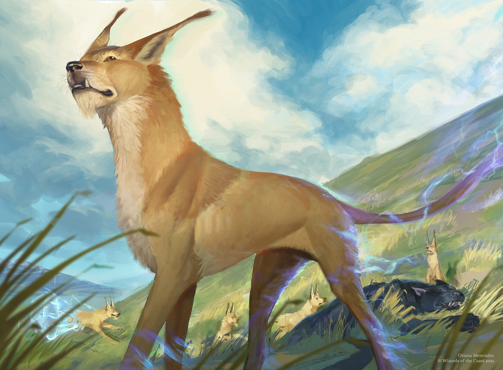 Creature Cohorts The Blink Dog GM Binder