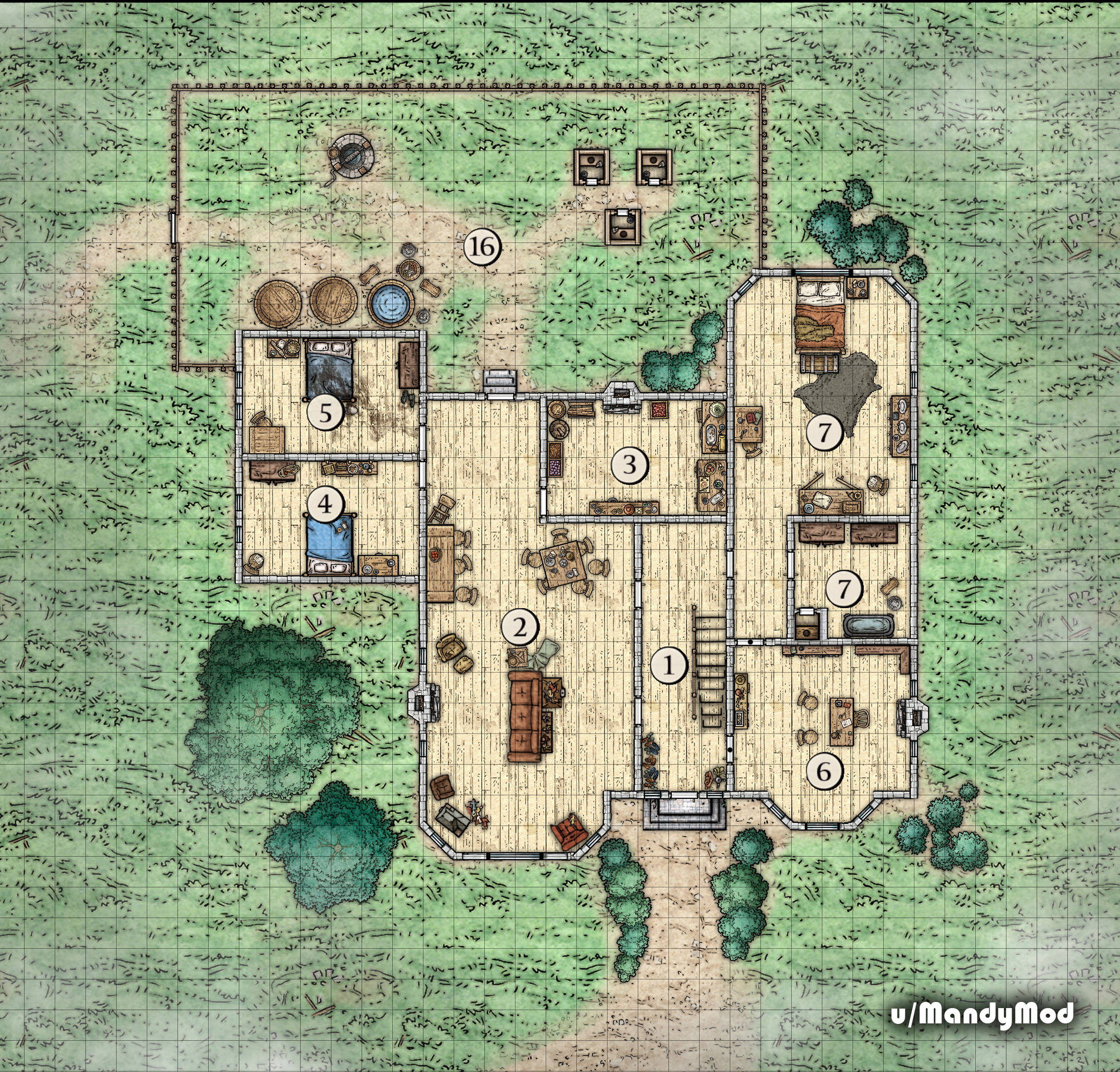 pix D&D Prison Break Map fleshing out curse of strahd st.