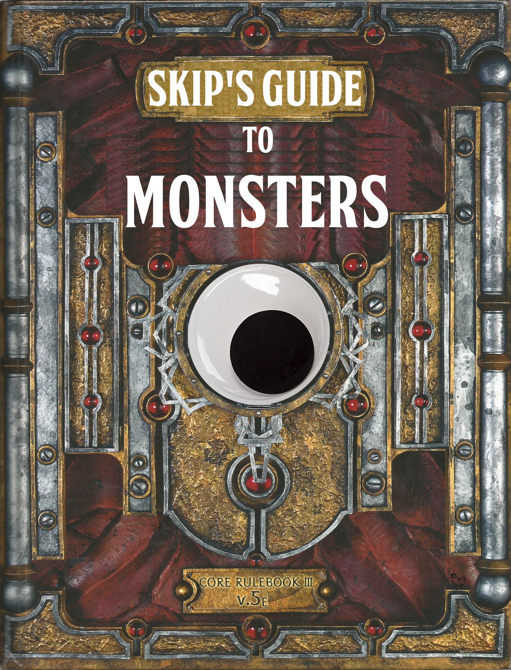 Skip S Guide To Monsters Gm Binder