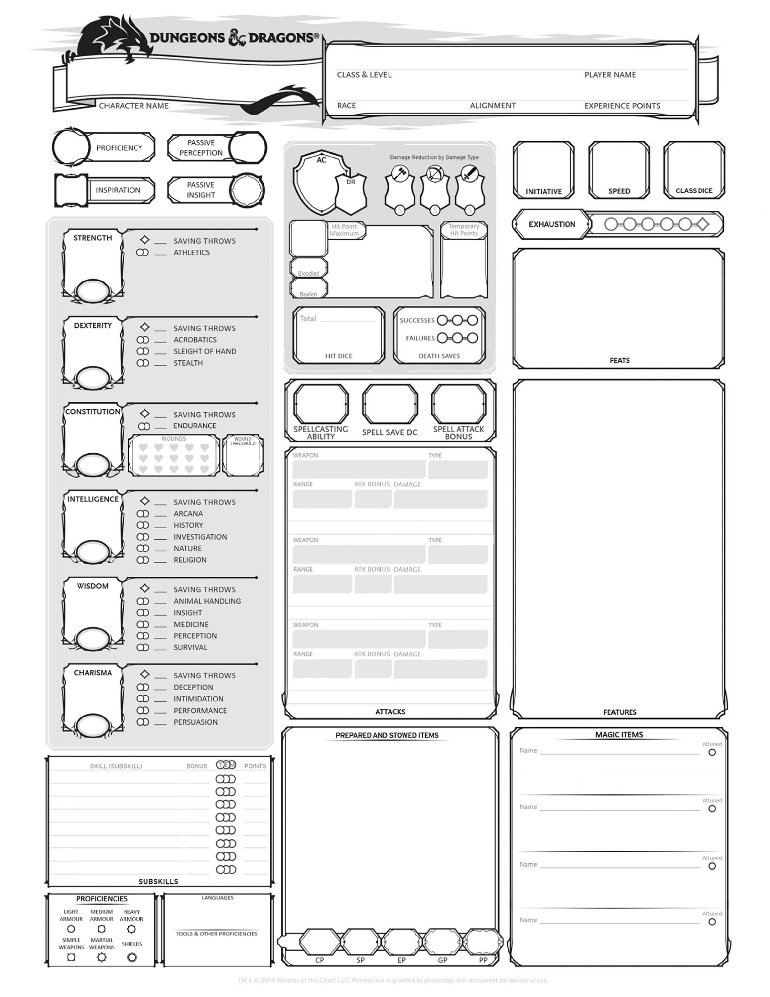 5e character builder step by step