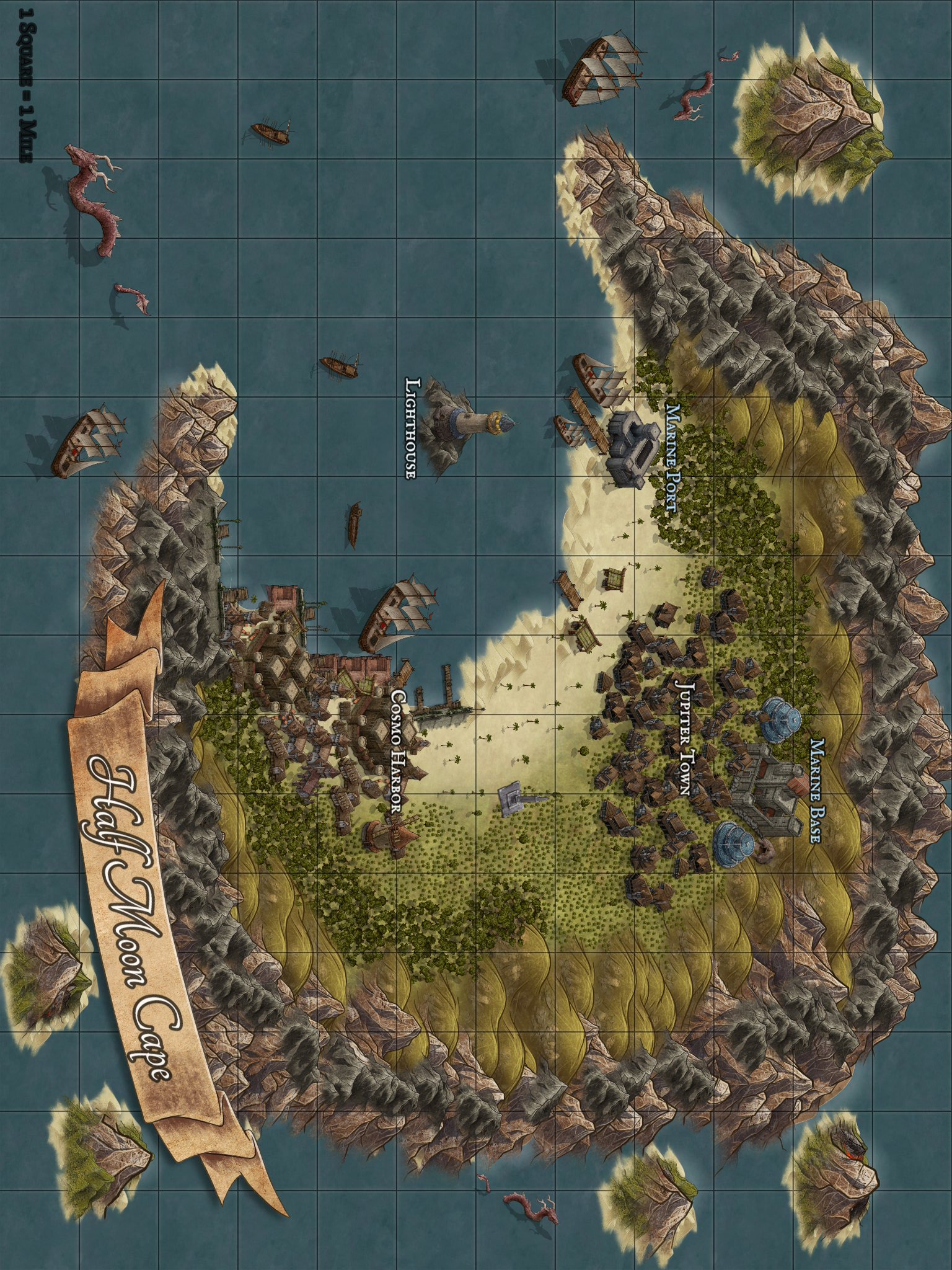 Running a D&D Campaign With This Map (Something Seem, Familiar?) : r/ OnePiece