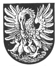 'A Pelican in her piety, wings displayed.' by John Vinycomb