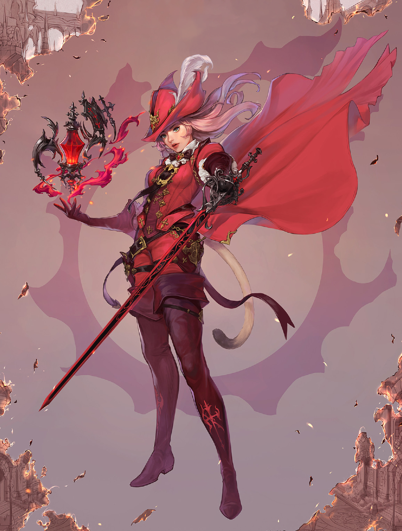 The Red Mage. 