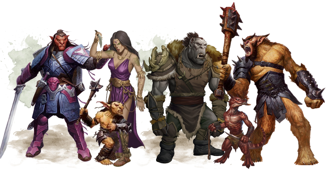 d&d monstrous races